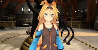 Illustration for article titled Oculus Rift Lets You Rest Your Lonely Head on an Anime Woman's Lap